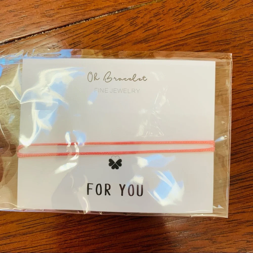 NEW Flower Girl Wish Bracelet Thank You Gift